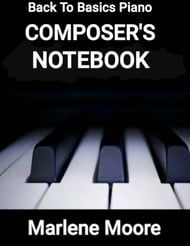 Composer's Notebook piano sheet music cover Thumbnail